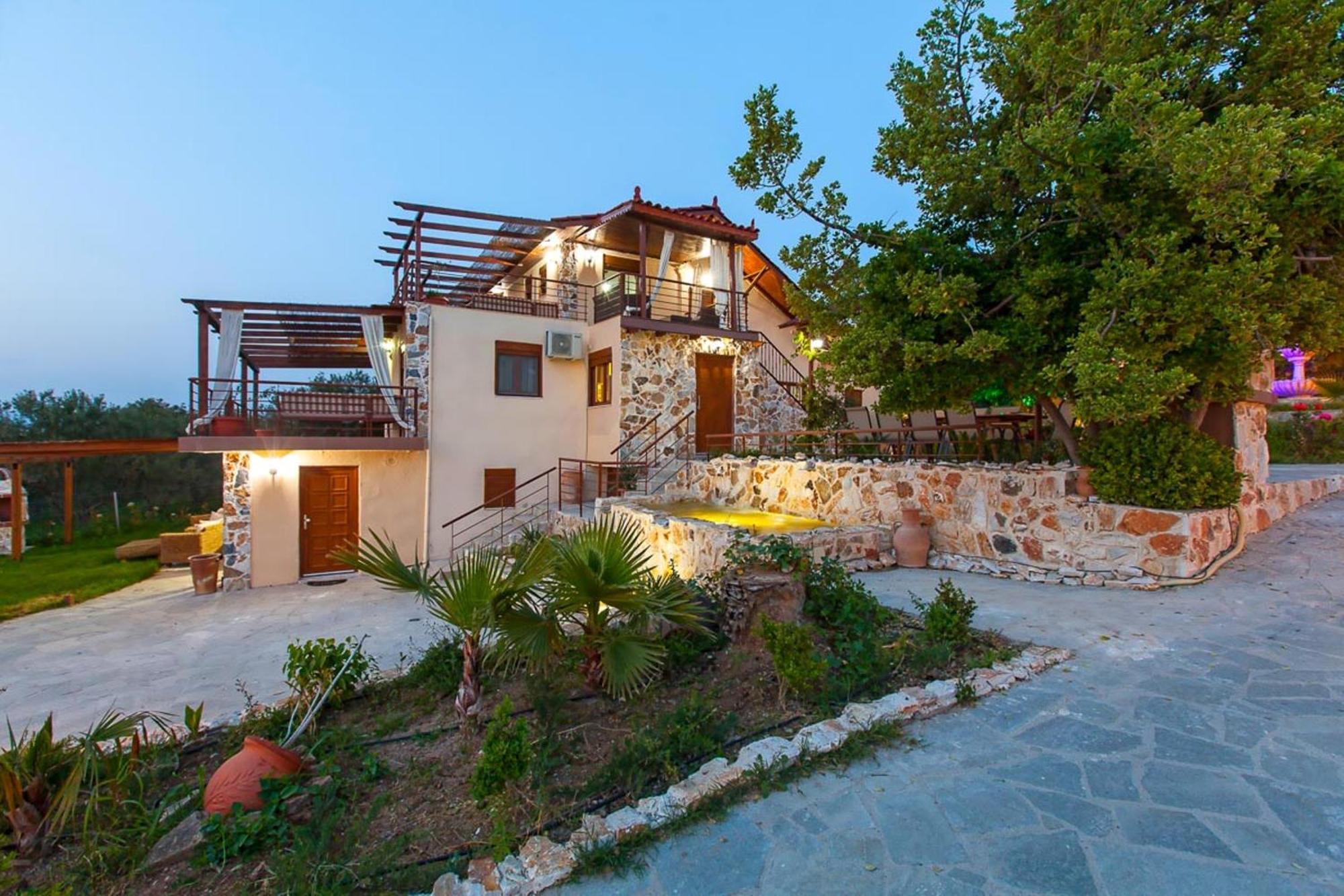 Villa Laskari Sea View Nea Moudania Exterior photo